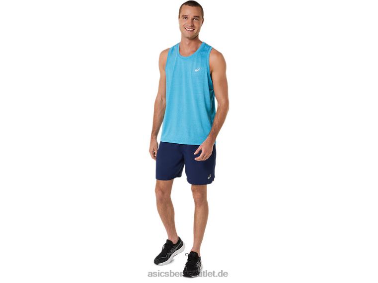 9-Zoll-Shorts für Herren, fertig eingestellt BL4N216Asics Indigo Blau