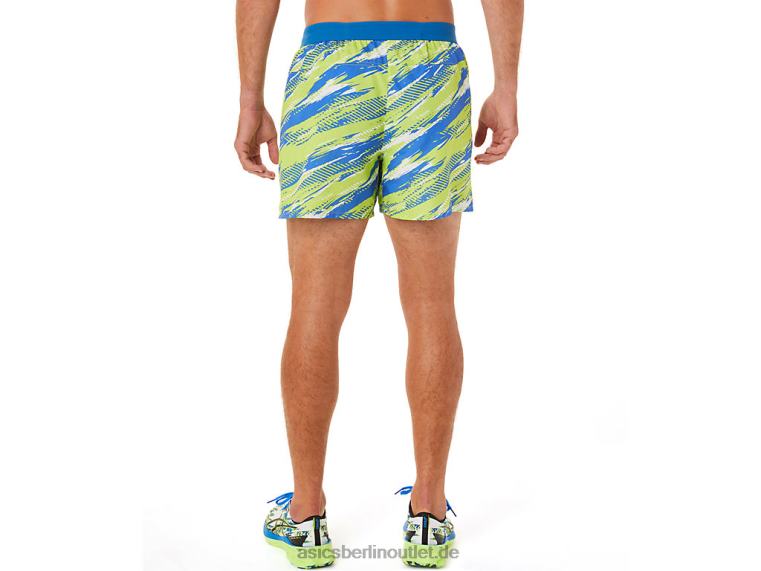 Farbinjektions-Shorts für Herren BL4N1425Asics Gefahr grün