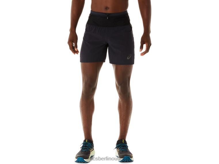 Fujitrail-Shorts für Herren BL4N486Asics Leistung schwarz