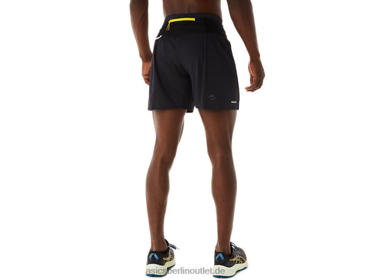 Fujitrail-Shorts für Herren BL4N486Asics Leistung schwarz