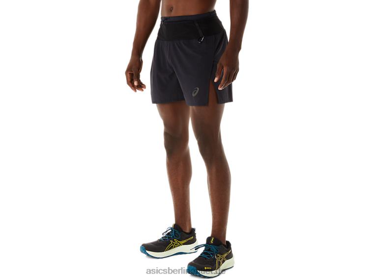 Fujitrail-Shorts für Herren BL4N486Asics Leistung schwarz