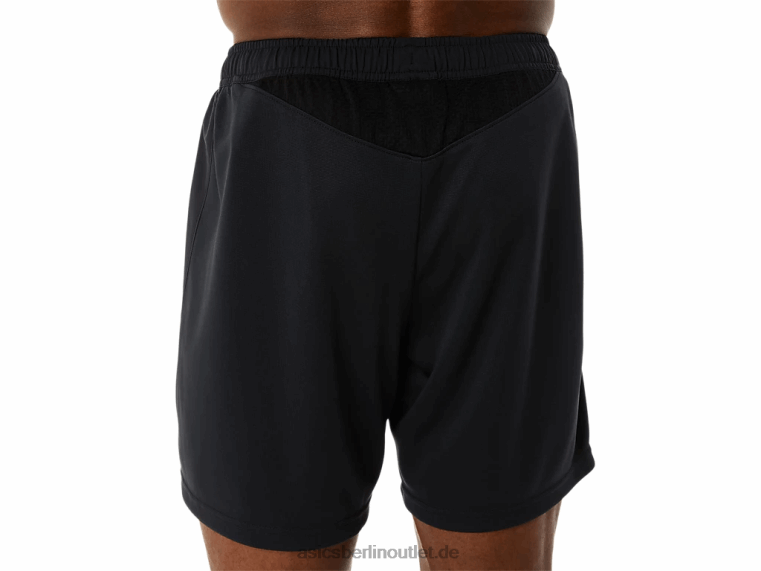 Herren-Hybrid-7-Zoll-Shorts BL4N122Asics Leistung schwarz