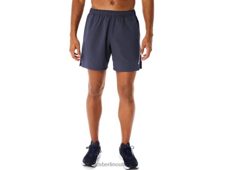 Herren-Hybrid-7-Zoll-Shorts BL4N261Asics Indigo-Nebel