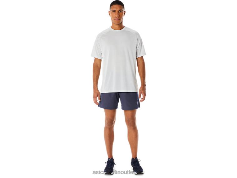 Herren-Hybrid-7-Zoll-Shorts BL4N261Asics Indigo-Nebel