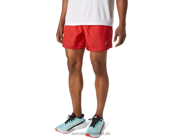 Herren-Kasane-Shorts BL4N1776Asics elektrisches Rot/Burgund