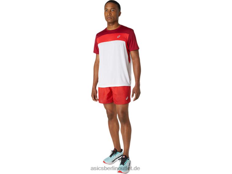 Herren-Kasane-Shorts BL4N1776Asics elektrisches Rot/Burgund