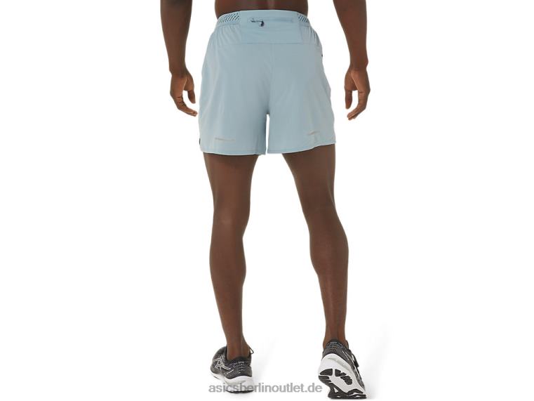 Herren-Lüftungsshorts in 5 Zoll Länge BL4N1060Asics leichter Stahl