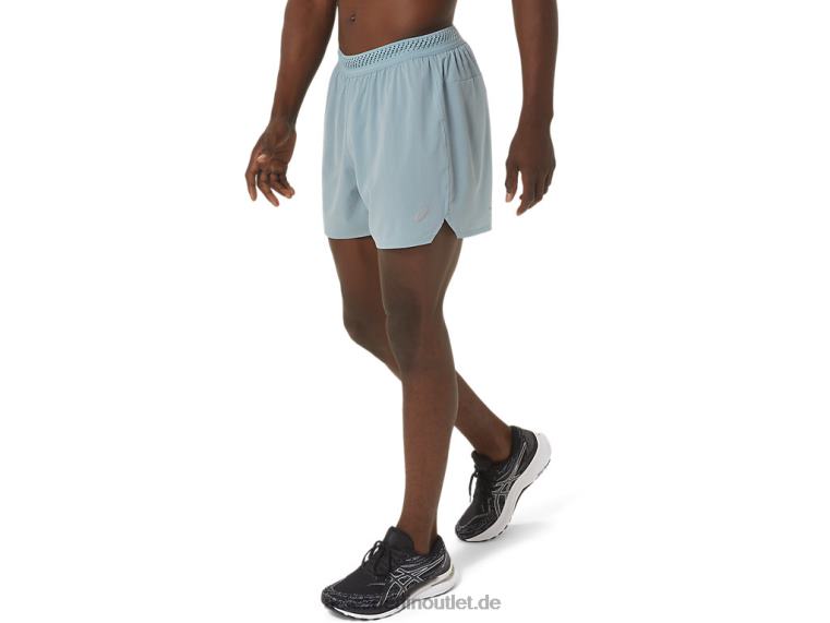 Herren-Lüftungsshorts in 5 Zoll Länge BL4N1060Asics leichter Stahl