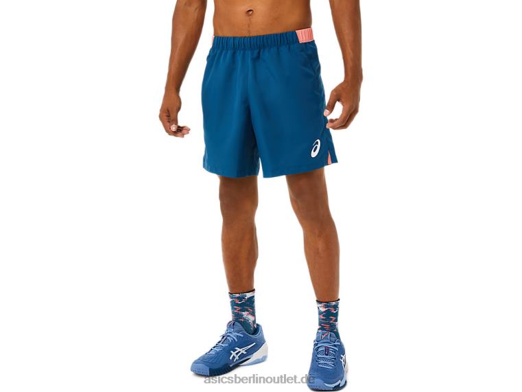 Herren-Match-Shorts, 7 Zoll BL4N1491Asics helles Indigo