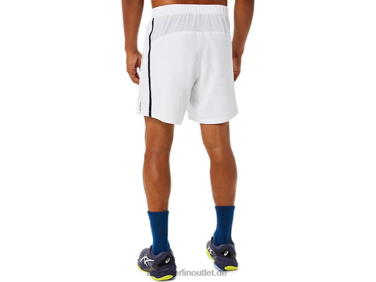 Herren-Match-Shorts, 7 Zoll BL4N1497Asics strahlend weiß