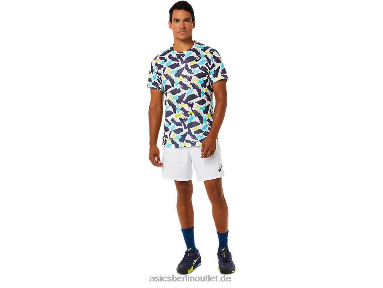 Herren-Match-Shorts, 7 Zoll BL4N1497Asics strahlend weiß