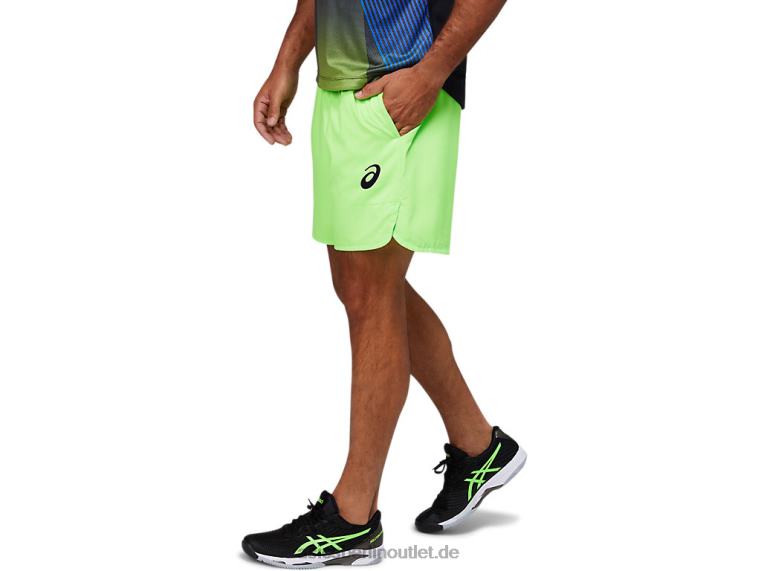 Herren-Match-Shorts, 7 Zoll BL4N1817Asics grüner Gecko