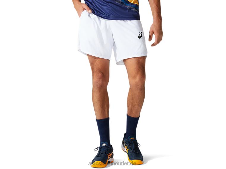 Herren-Match-Shorts, 7 Zoll BL4N1999Asics strahlend weiß