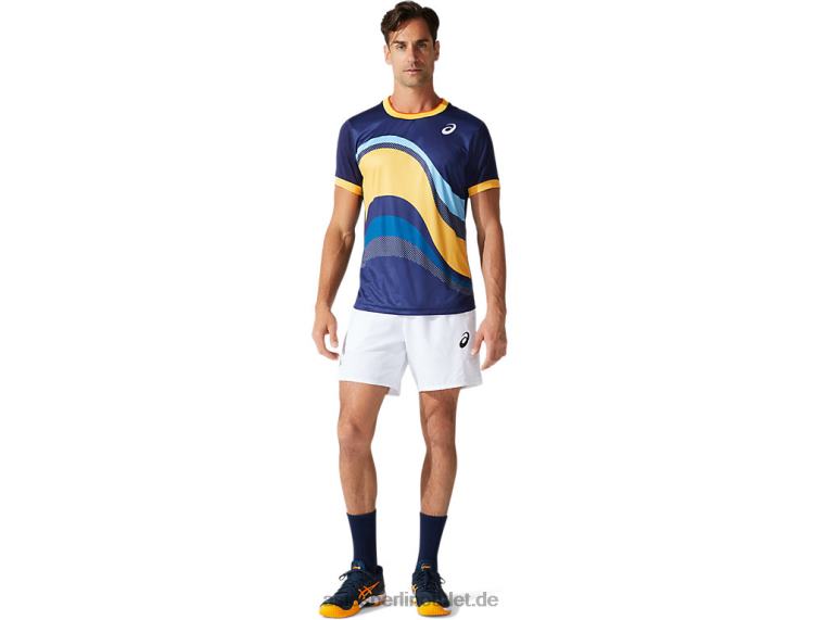 Herren-Match-Shorts, 7 Zoll BL4N1999Asics strahlend weiß