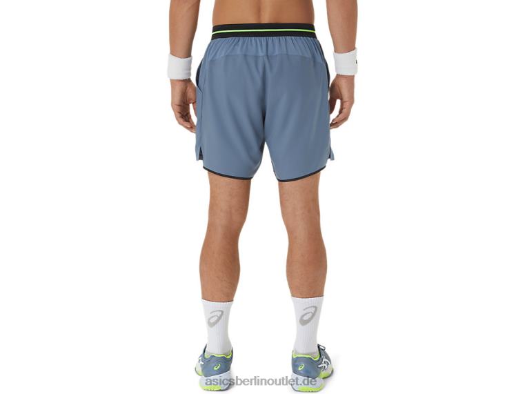 Herren-Match-Shorts, 7 Zoll BL4N473Asics Stahlblau