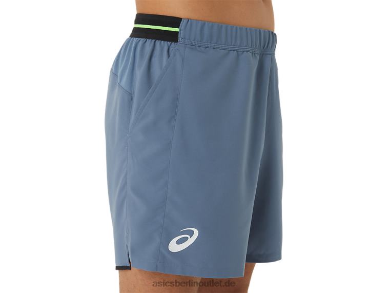 Herren-Match-Shorts, 7 Zoll BL4N473Asics Stahlblau