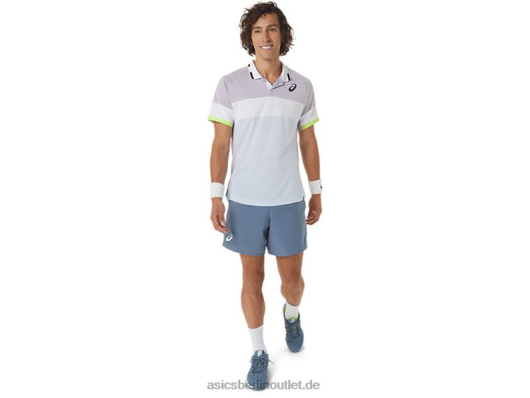 Herren-Match-Shorts, 7 Zoll BL4N473Asics Stahlblau