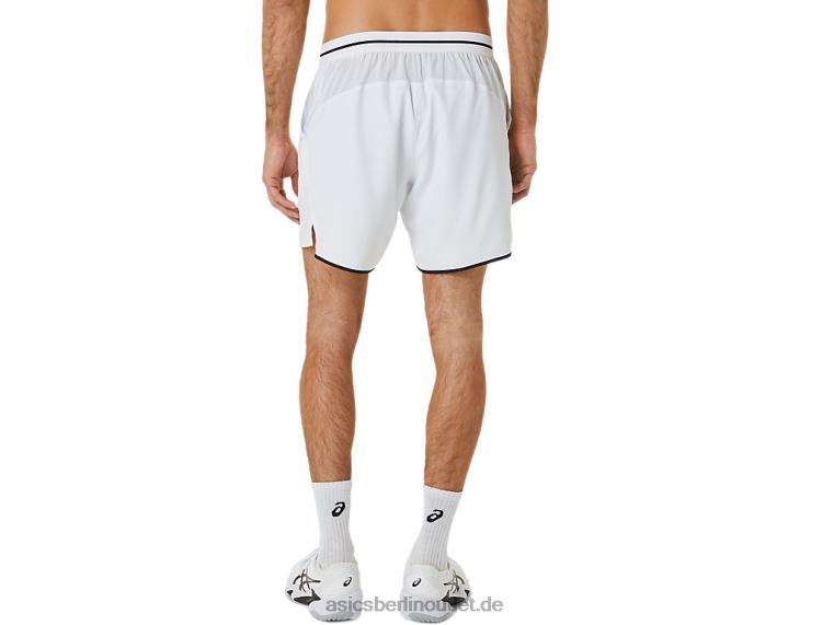 Herren-Match-Shorts, 7 Zoll BL4N489Asics strahlend weiß