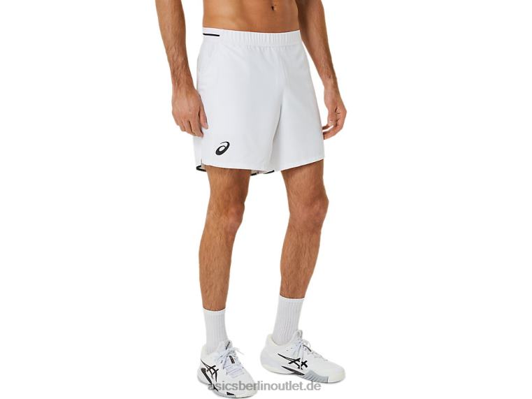 Herren-Match-Shorts, 7 Zoll BL4N489Asics strahlend weiß