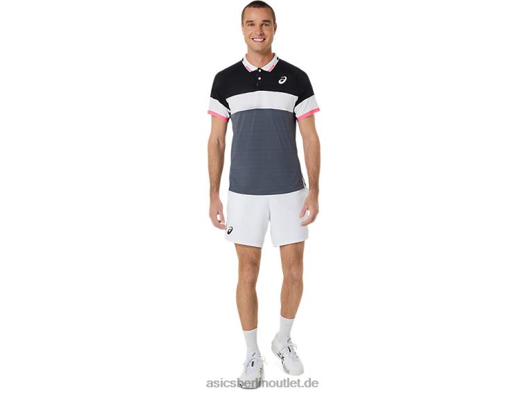 Herren-Match-Shorts, 7 Zoll BL4N489Asics strahlend weiß