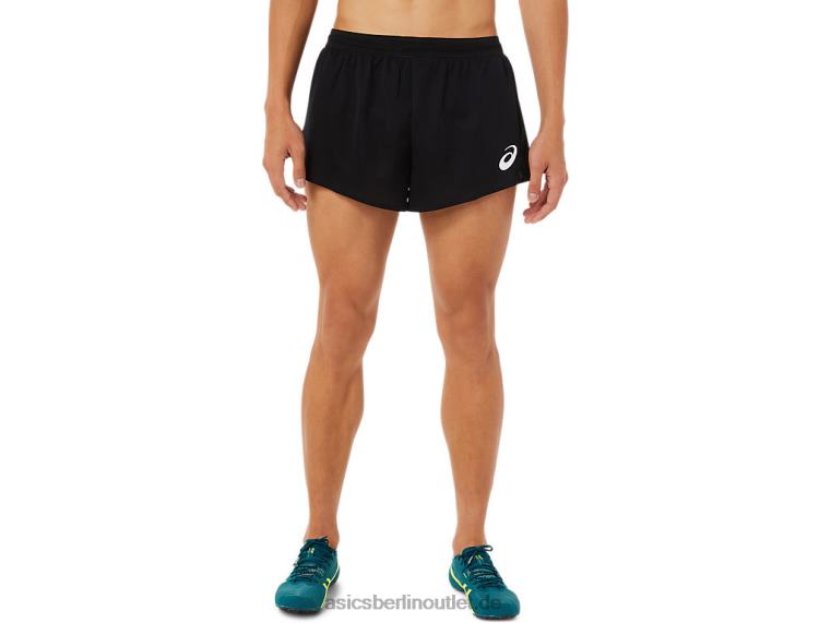 Herren-Shorts aus leichtem Strick BL4N1446Asics Leistung schwarz
