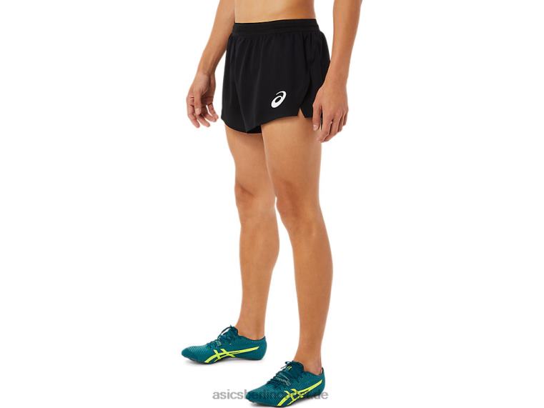 Herren-Shorts aus leichtem Strick BL4N1446Asics Leistung schwarz
