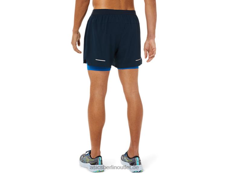 Herren-Straße 2-n-1 5 Zoll kurz BL4N1534Asics French Blue/Lake Drive