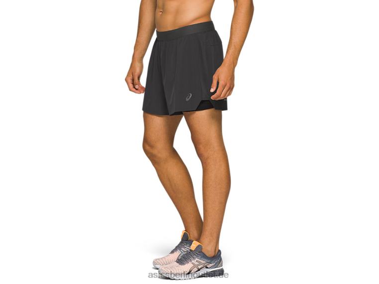 Herren-Straße 2-n-1 5 Zoll kurz BL4N1790Asics Graphitgrau