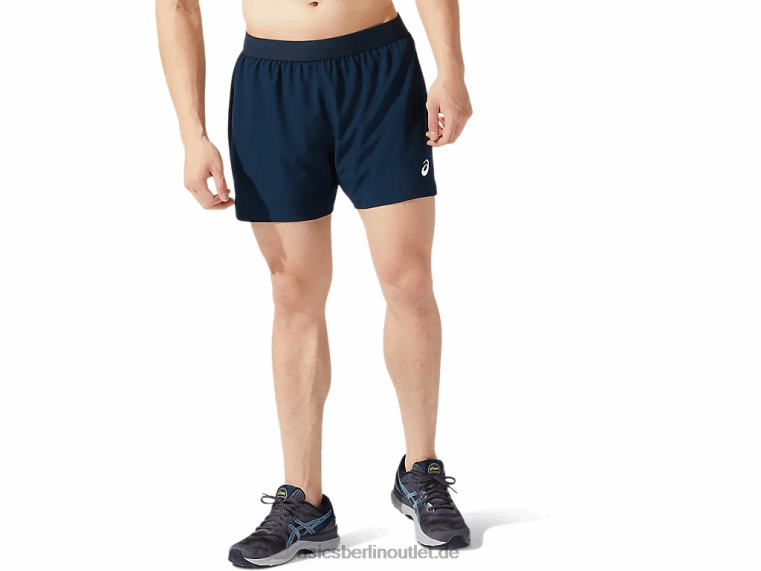 Herren-Straße 2-n-1 5 Zoll kurz BL4N1957Asics französisches Blau