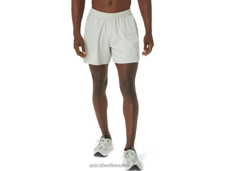 Herren-Straße 2-n-1 5 Zoll kurz BL4N502Asics leichter Salbei