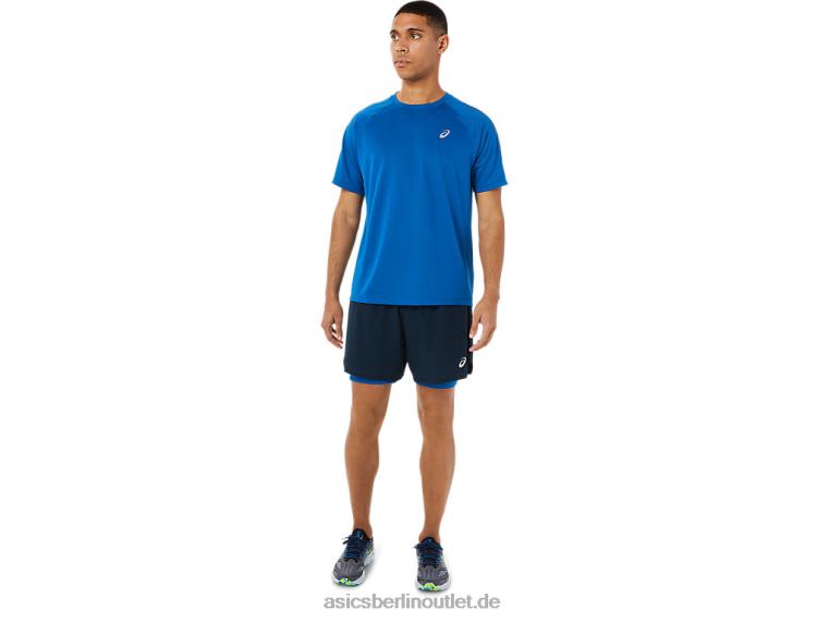Herren-Straße 2-n-1 7in kurz BL4N1478Asics French Blue/Lake Drive
