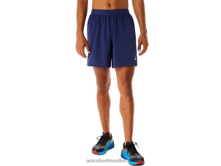Herren-Straße 2-n-1 7in kurz BL4N462Asics Indigo Blau