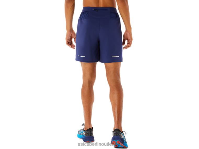 Herren-Straße 2-n-1 7in kurz BL4N462Asics Indigo Blau