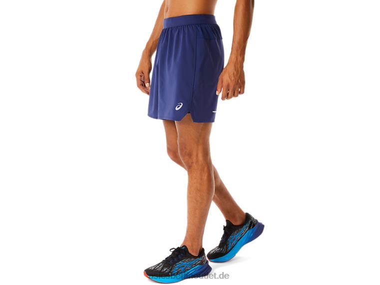 Herren-Straße 2-n-1 7in kurz BL4N462Asics Indigo Blau