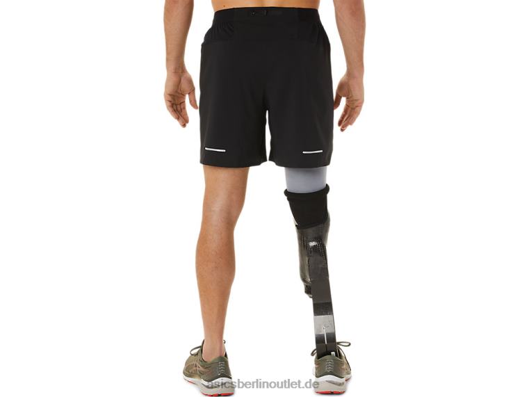 Herren-Straßen-Shorts, 7 Zoll BL4N1104Asics Leistung schwarz