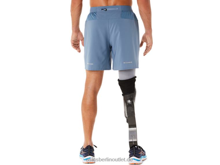 Herren-Straßen-Shorts, 7 Zoll BL4N32Asics Stahlblau