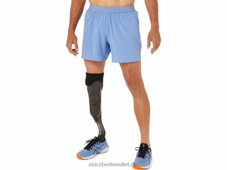 Herren-Straßenshorts, 5 Zoll BL4N1321Asics blaue Harmonie