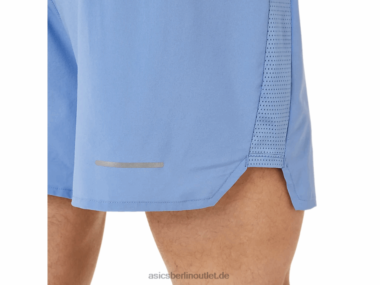 Herren-Straßenshorts, 5 Zoll BL4N1321Asics blaue Harmonie