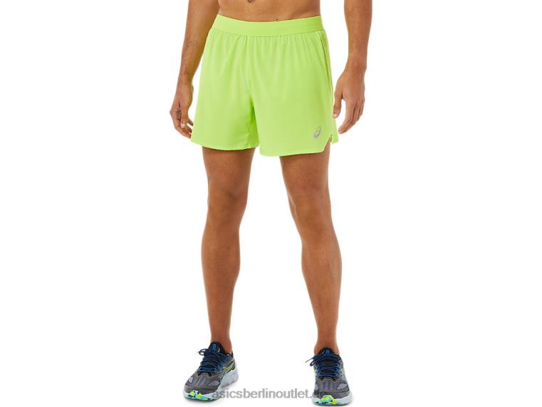 Herren-Straßenshorts, 5 Zoll BL4N1494Asics Gefahr grün