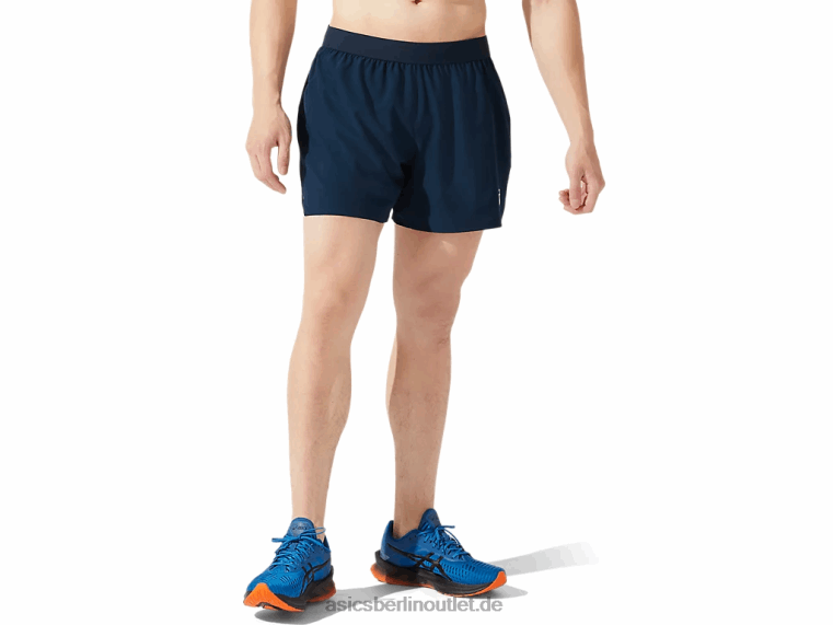 Herren-Straßenshorts, 5 Zoll BL4N1973Asics französisches Blau