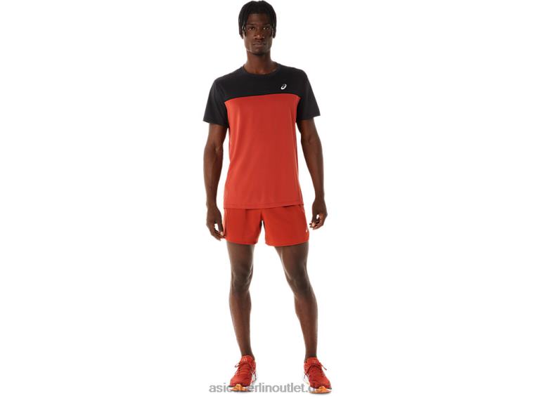 Herren-Straßenshorts, 5 Zoll BL4N241Asics Gewürzlatte
