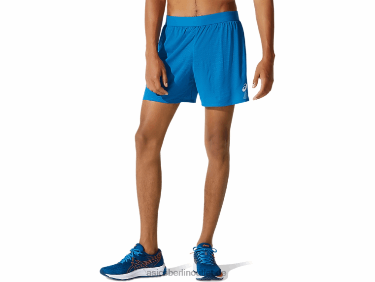 Herrenventilat 2-n-1 5 Zoll kurz BL4N1911Asics wiedergeborenes Blau/Französisches Blau