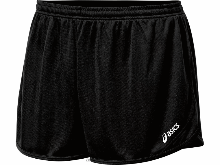 Rival II 1/2 Split Short BL4N315Asics Schwarz