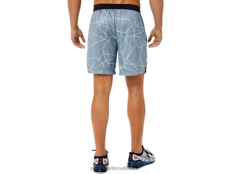 Saisonale Herren-Shorts mit Allover-Print BL4N1437Asics Plattengestein