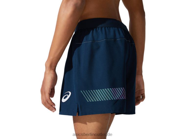Sichtbare Herren-Shorts BL4N1998Asics französisches Blau