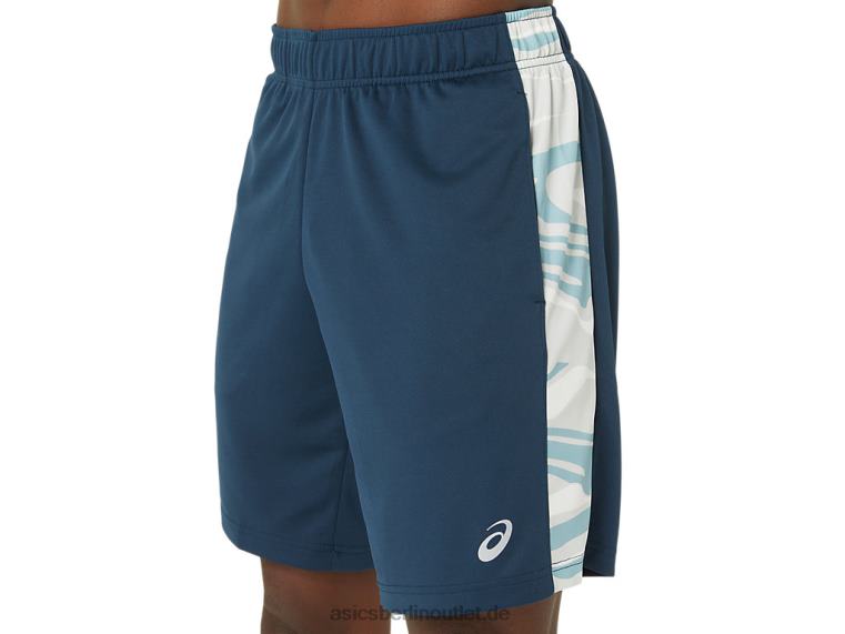 Training kurz BL4N94Asics Französischer Blau/Polarton