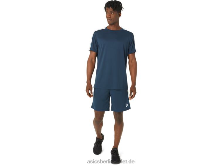 Training kurz BL4N94Asics Französischer Blau/Polarton