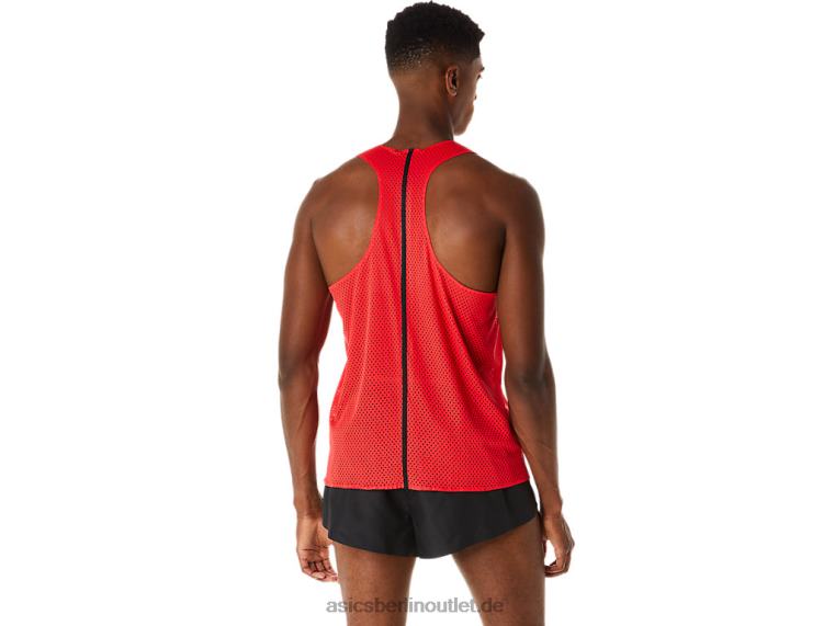 Actibreeze-Jacquard-Unterhemd für Herren BL4N130Asics elektrisches Rot