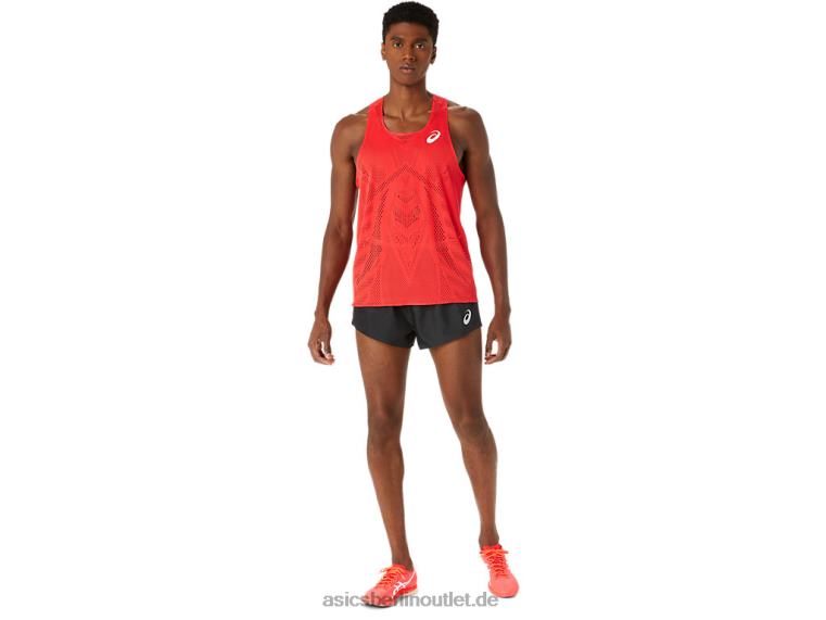 Actibreeze-Jacquard-Unterhemd für Herren BL4N130Asics elektrisches Rot