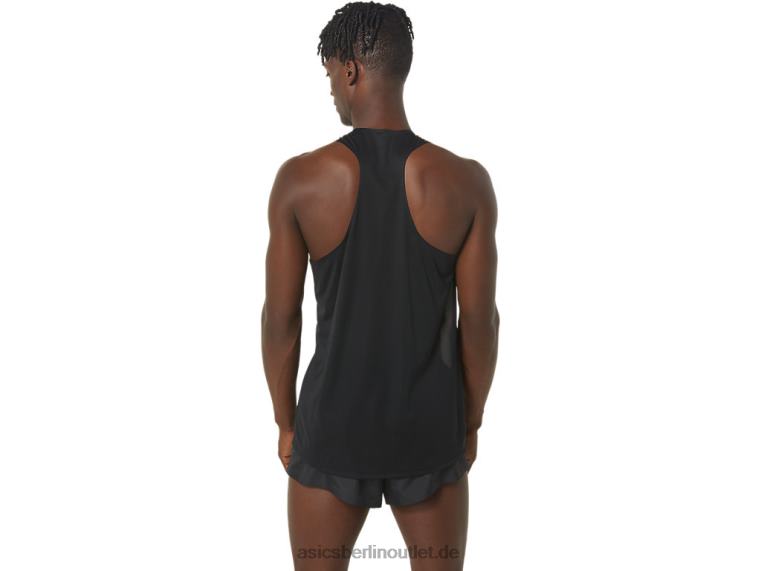CJ-Line Light Singlet für Herren BL4N245Asics Performance-Schwarz/Flüstergrün